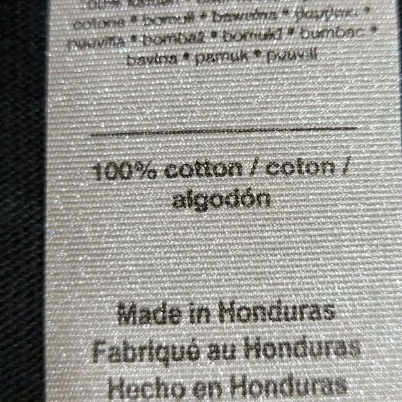 Gildan Fancy Like Lyrics Graphic Tee LS Black - Size Medium - Picture 5 of 5